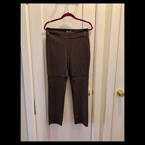 Dana buchman slacks black and gold detailing.